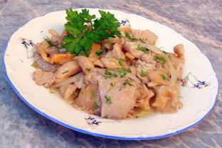 Маринованная вешенка