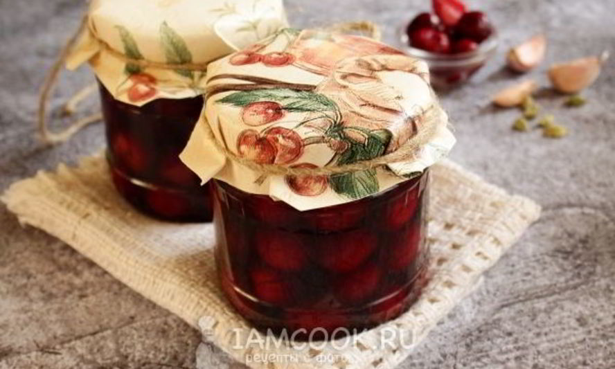 Рецепт маринованной вишни