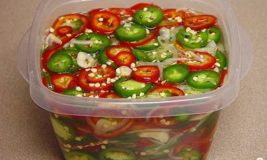 Рецепт маринованного адского перца