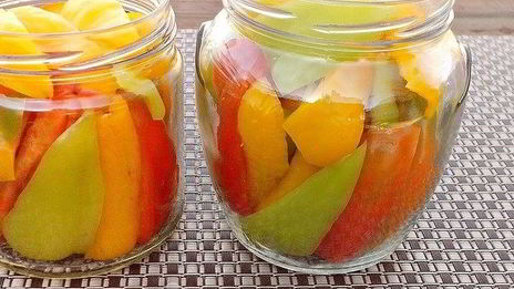 маринованный болгарский перец на зиму