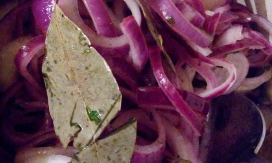 Рецепт маринованного лучка