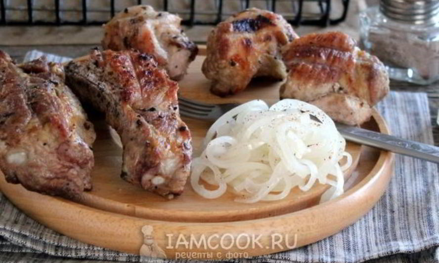 Рецепт маринованного лука к шашлыку