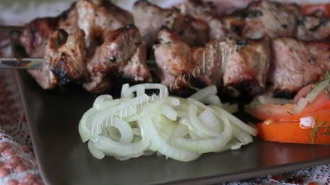 маринованный лук к шашлыку