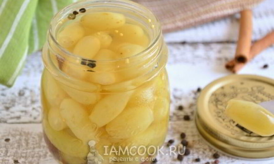 Рецепт маринованного винограда