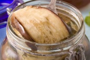 Маринованные баклажаны в медовой заливке