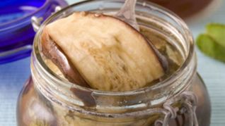 Маринованные баклажаны в медовой заливке