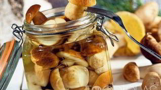 Маринованные белые грибы с уксусом