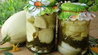 Маринованные кабачки с аспирином