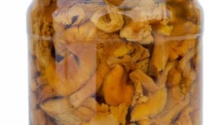 Маринованные лисички