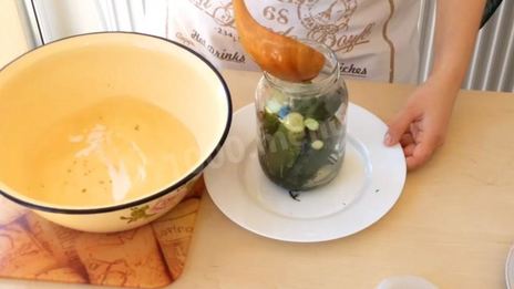 маринованные огурцы с уксусом без стерилизации