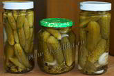 Маринованные огурцы