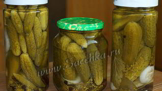 Маринованные огурцы