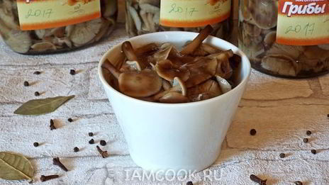 маринованные опята бабушкины