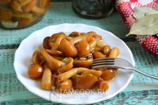 Маринованные опята