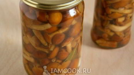 маринованные опята