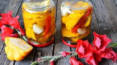 маринованные патиссоны без стерилизации