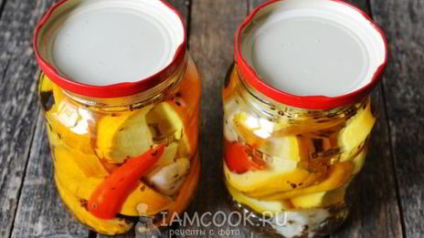 маринованные патиссоны без стерилизации
