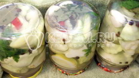 маринованные патиссоны