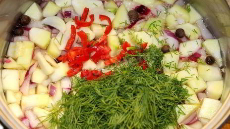 маринованные пикули из кабачка цуккини