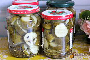 Маринованные резаные огурцы