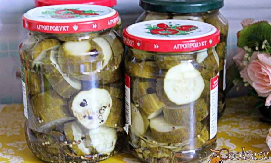 Рецепт маринованных резаных огурцов