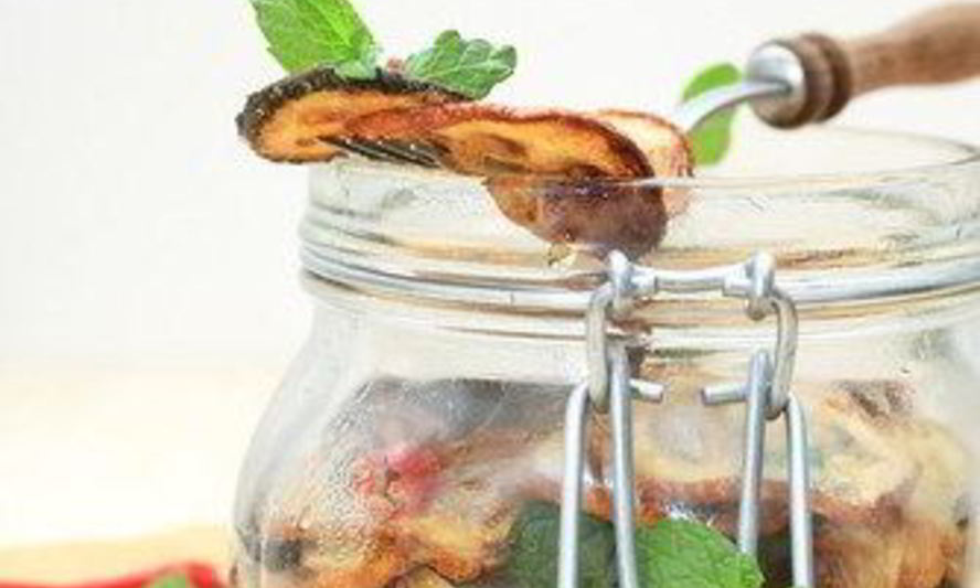 Рецепт маринованных цукини с чесноком и мятой