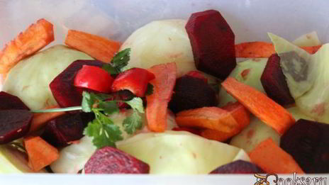 мжаве — квашенная капуста по-грузински