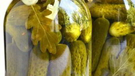 огурцы маринованные с зернами горчицы и паприкой на зиму