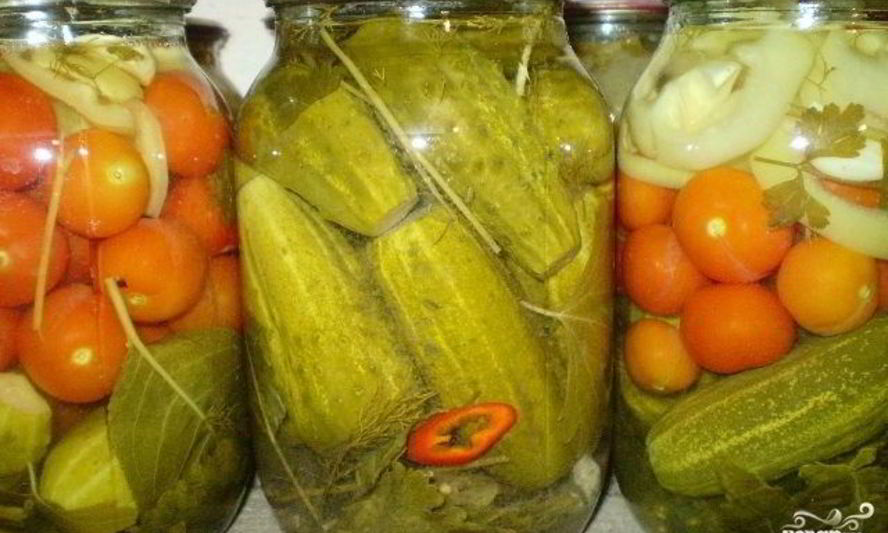 Рецепт острых маринованных огурчиков на зиму