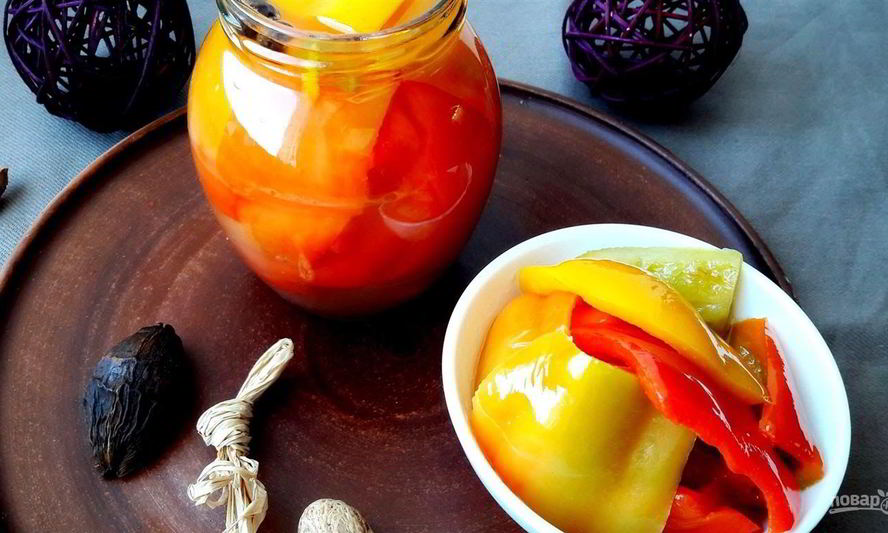 Рецепт перца маринованного