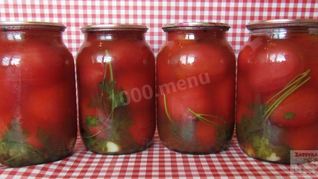 Помидоры маринованные в кетчупе Чили на зиму