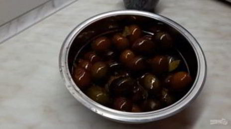 сливы маринованные