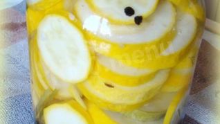 Вкусные и быстрые маринованные кабачки на зиму