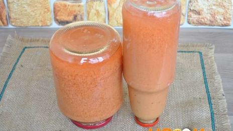 морковно-яблочный сок на зиму