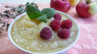 Нежное яблочное пюре на зиму