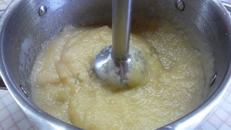 нежное яблочное пюре на зиму