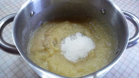 нежное яблочное пюре на зиму