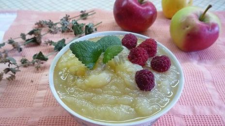 нежное яблочное пюре на зиму