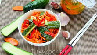 Огурцы по-корейски на зиму