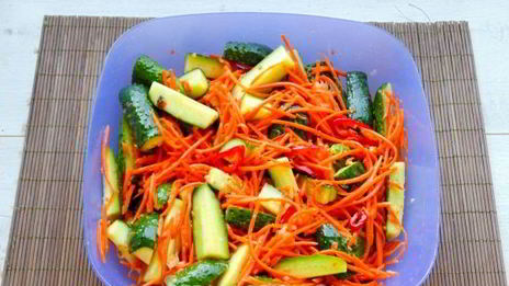 огурцы по-корейски на зиму