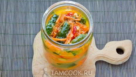 огурцы по-корейски на зиму