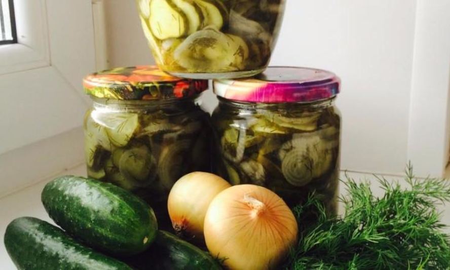 Рецепт огурцов по-норвежски на зиму