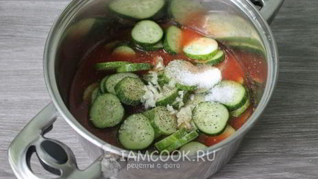 огурцы в томатной заливке на зиму