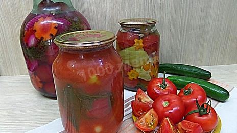 овощное ассорти на зиму