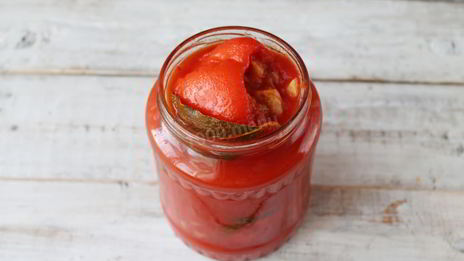 перец фаршированный капустой и морковью на зиму