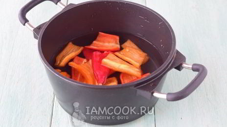 перец с яблоками на зиму