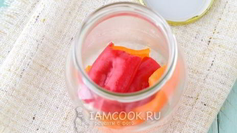 перец с яблоками на зиму