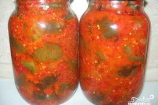 Перец в томате на зиму