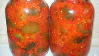 Перец в томате на зиму