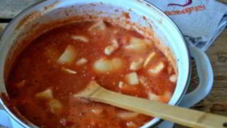 перец в томатном соке на зиму